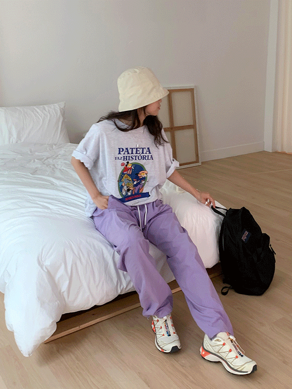 pateta 박시핏 티셔츠